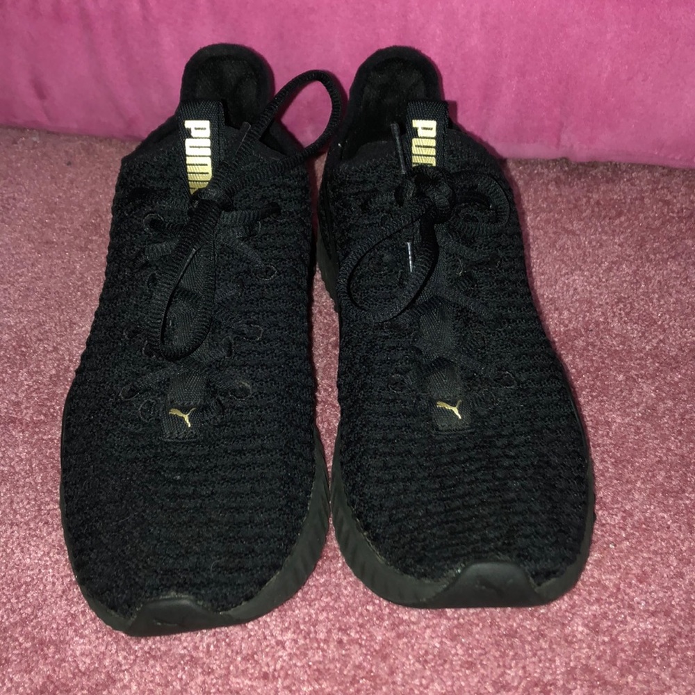 Black sneakers